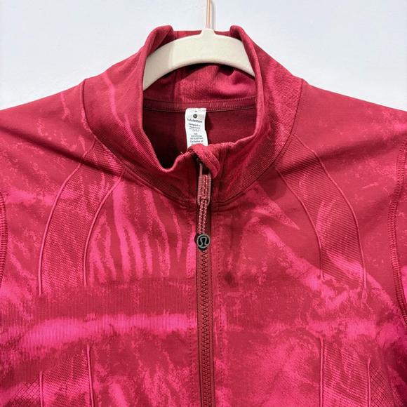 Lululemon | Ebb to Street Define Jacket *Wash | Sz 8 | Stone Wash Chianti | EUC - Picture 2 of 8